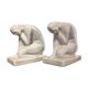 Ancient bookends by Saint Clement manufacturer