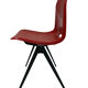Chaise galvanitas vintage avec pieds compas