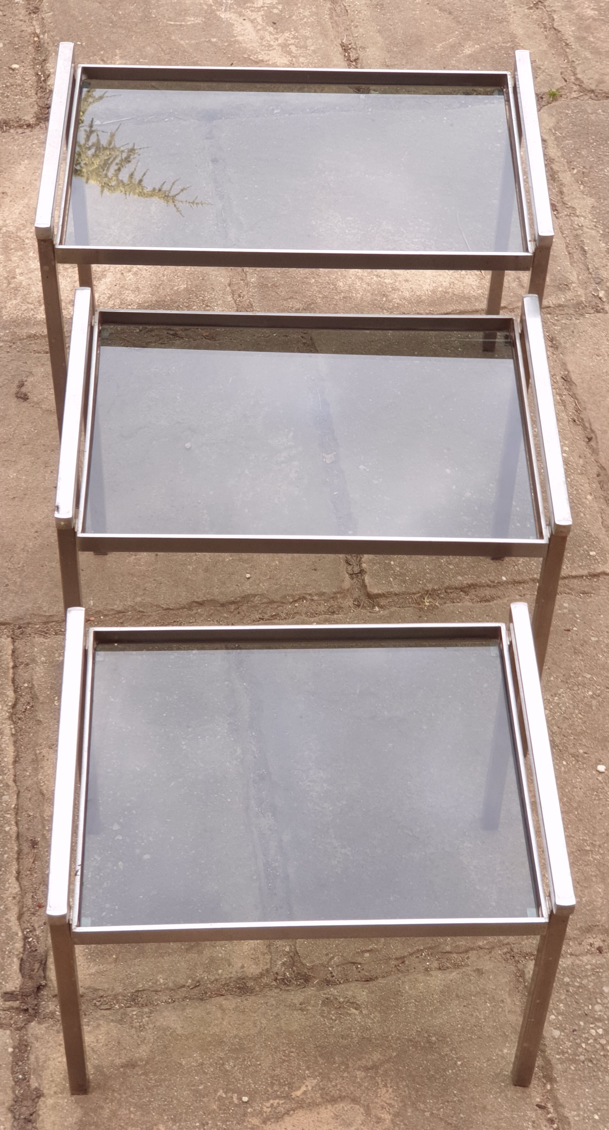 Vintage trundle tables