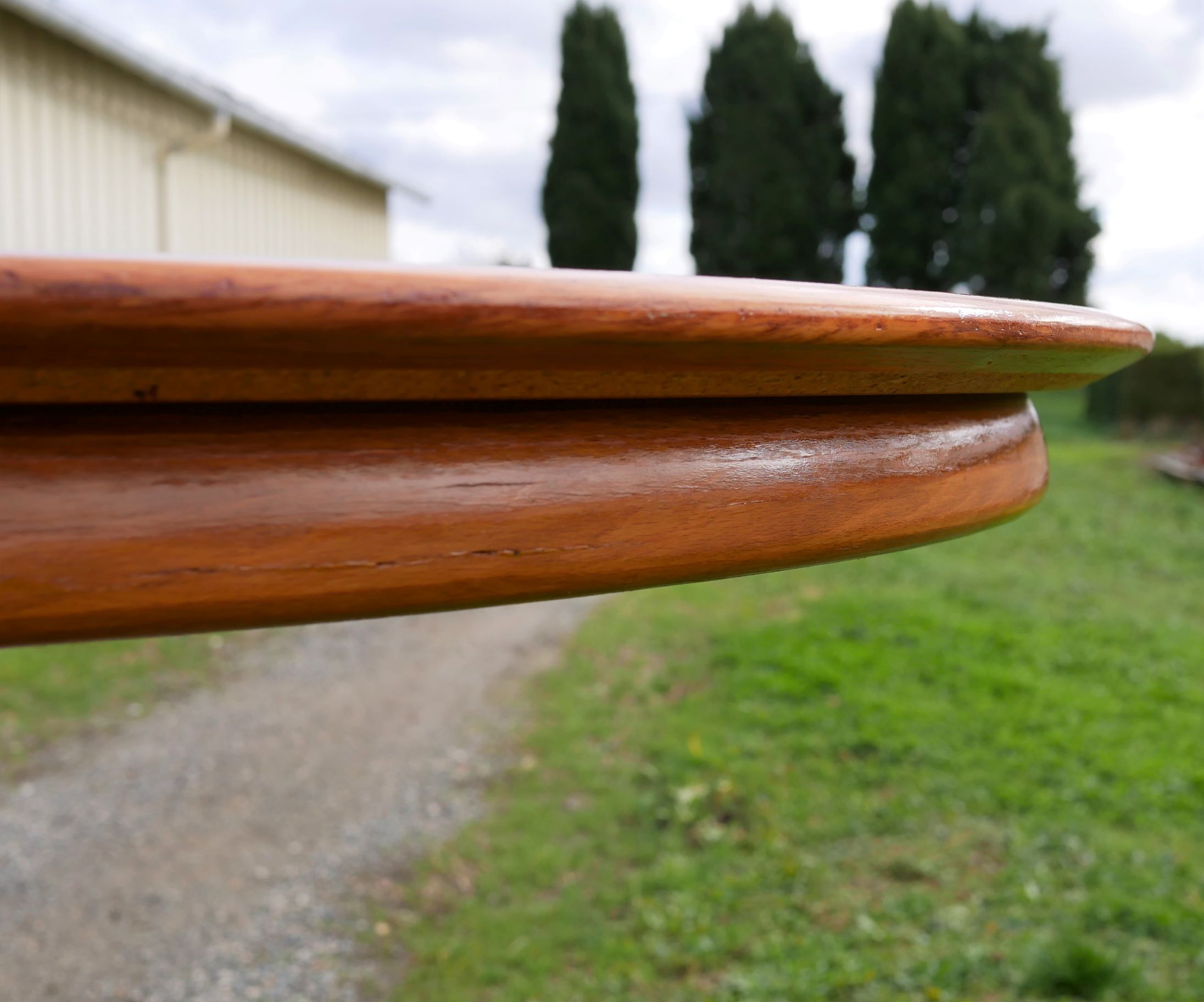 Dining round vintage with extensions