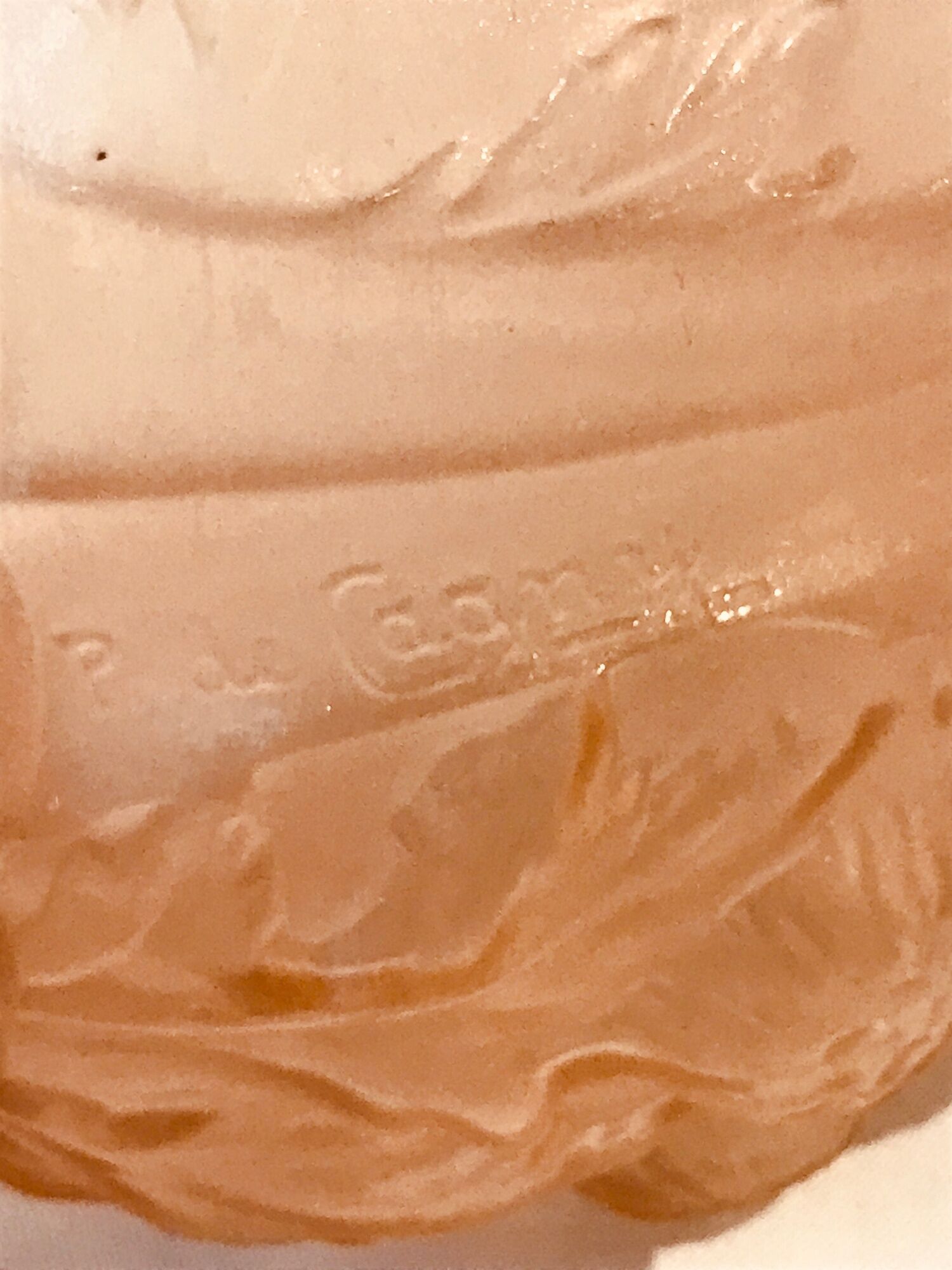 Art Deco vase in glass paste Pierre de Cagny