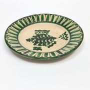 4 Vietri plates decorated by Fabbrica Ceramica Avallone, 1930s