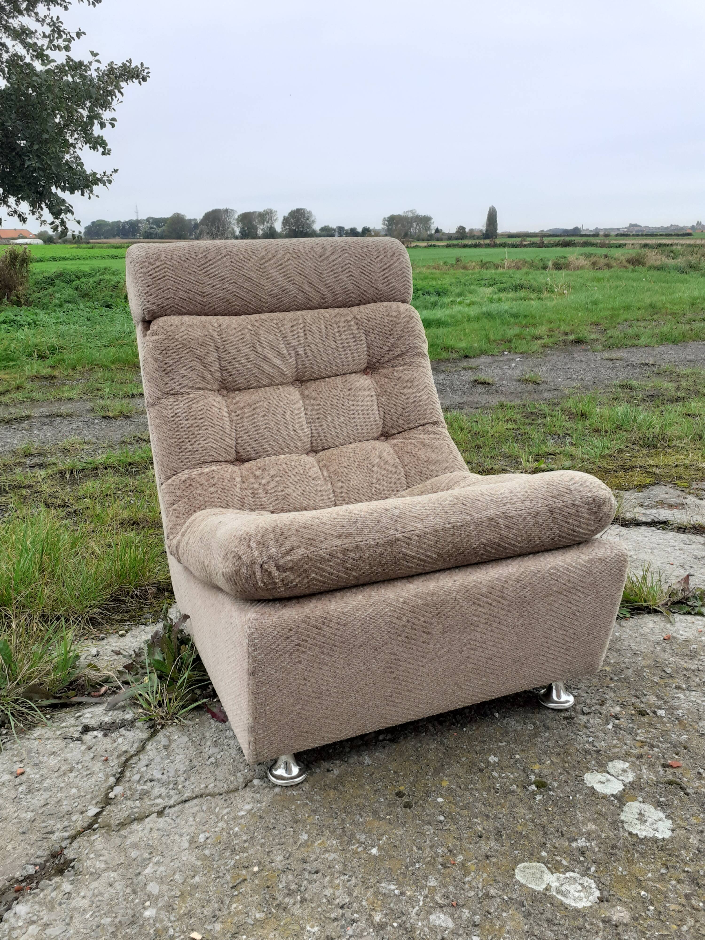 Vintage fireside chair