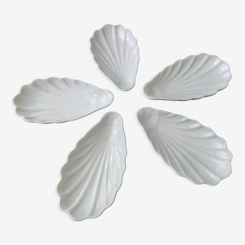 Set de 5 coupelles à avocats en porcelaine blanche Pillivuyt