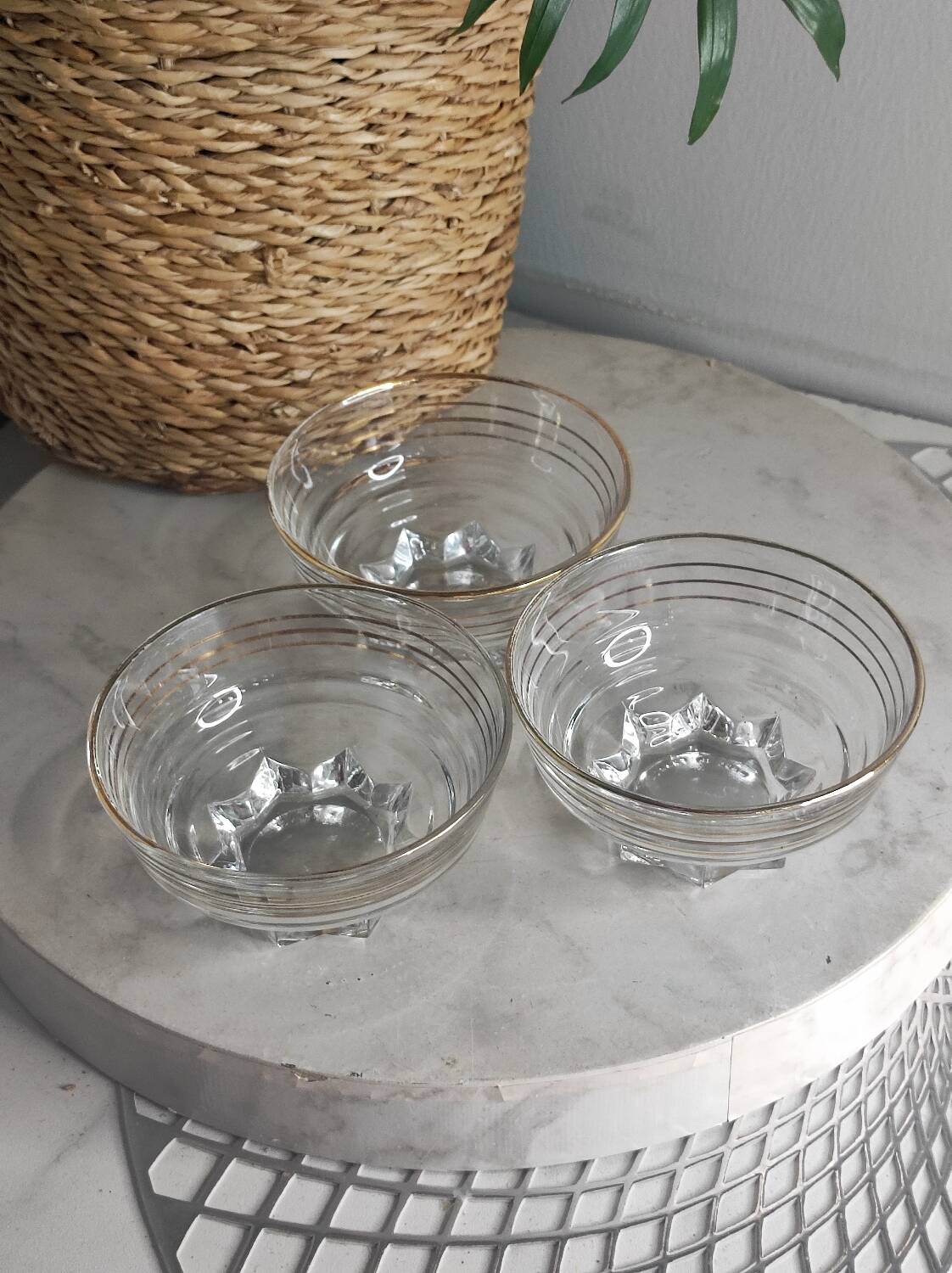 50s champagne glasses