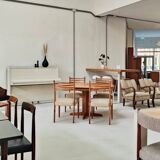 Extendable dining table, 70s