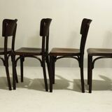 Pub Chairs from Thonet, 1930s, Set of 6, II