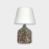 Large Haico Nitzsche ceramic table lamp for Søholm Stentøj, Denmark 1970s