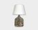 Large Haico Nitzsche ceramic table lamp for Søholm Stentøj, Denmark 1970s