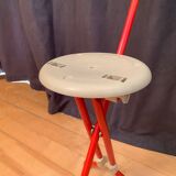 Memphis folding chair by Ivan Loss, Ulisse, Italy, 1980s