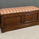 Oak Landing Chest Bench – Early 20th Century