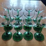 12 glasses of alsace wine