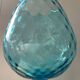 Optical vase in polished glass Italy