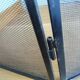 Fire screen chimney grille