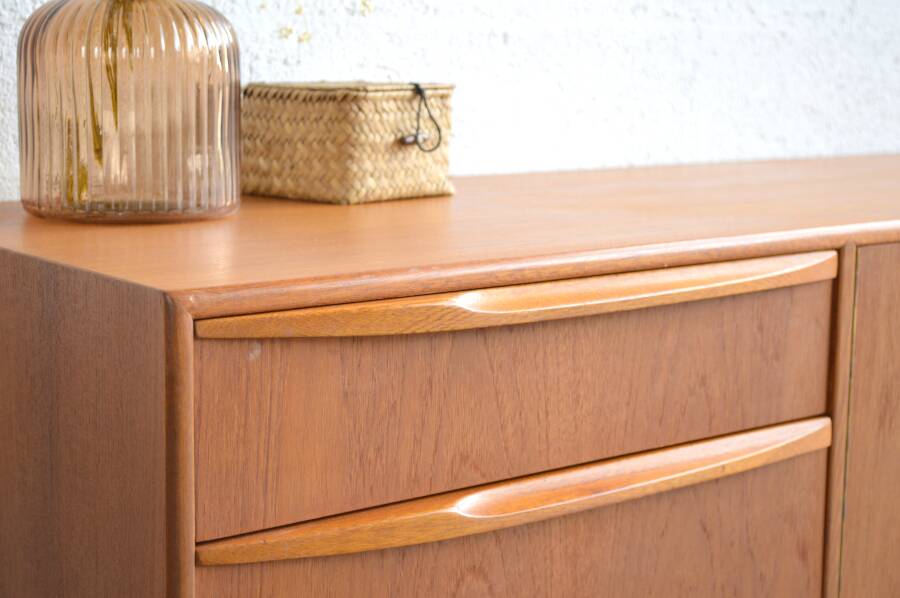 Teak sideboard by McIntosh 213 cm