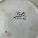 Set of 8 flat plates 19th century Terre de Fer, “Stella” Onnaing earthenware