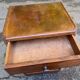Art Deco solid mahogany bedside table, 1960s