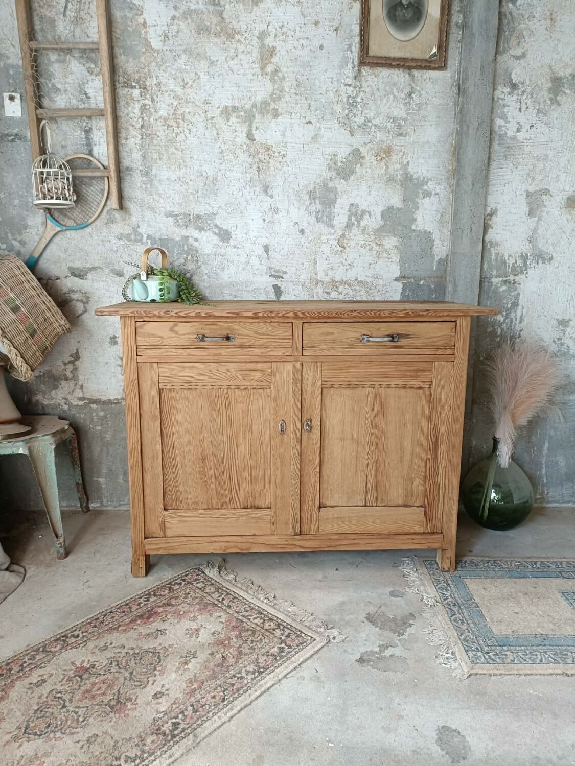 Wooden sideboard