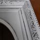 Mirror Napoleon III shabby chic 55x48 cm