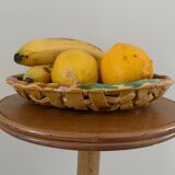 Ceramic braided fruit cup