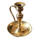 Brass candle holder cellar rat