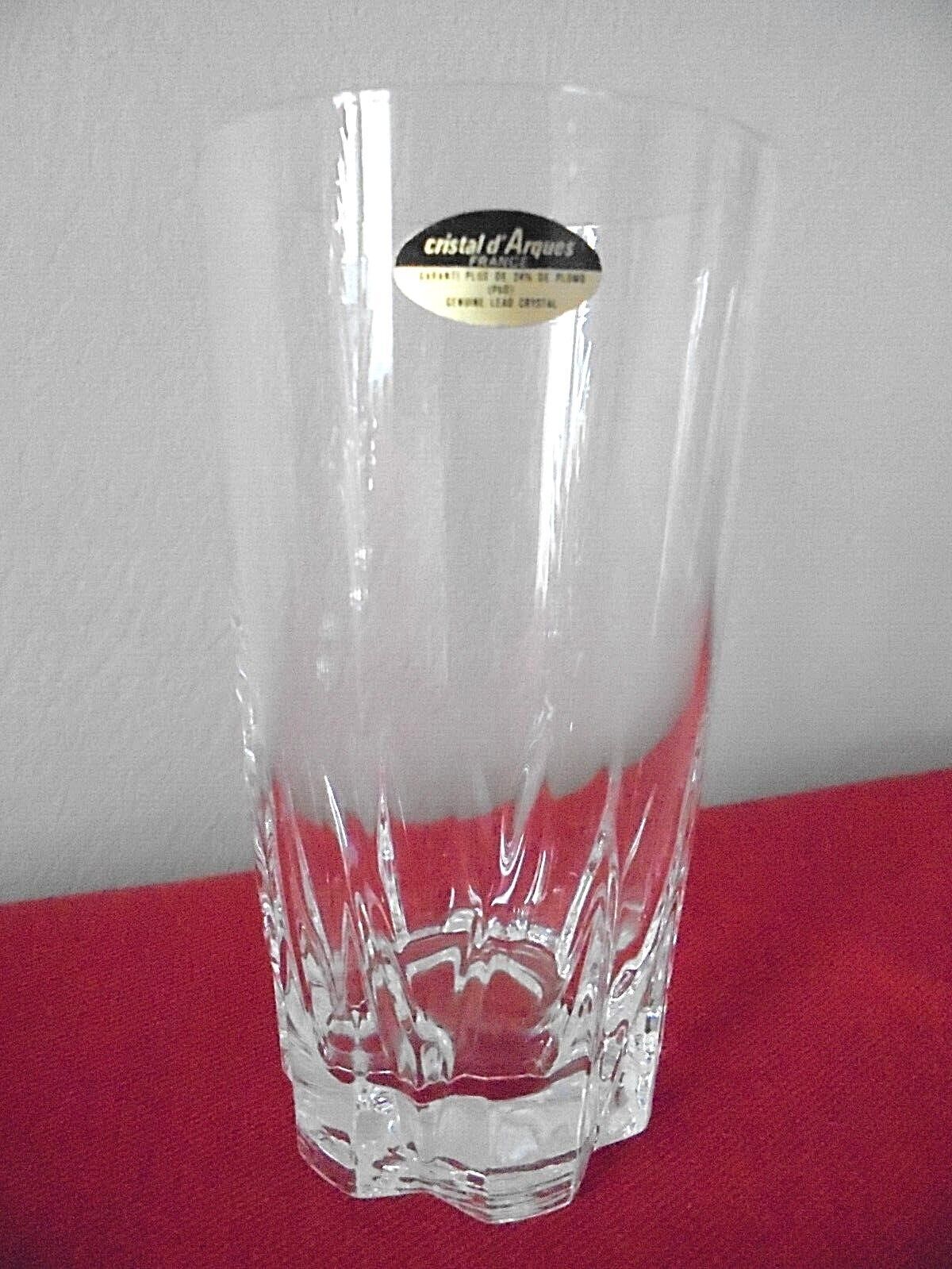 Lot 3 verres à eau cristal d'Arques