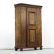 Painted folk art bridal cupboard 1769