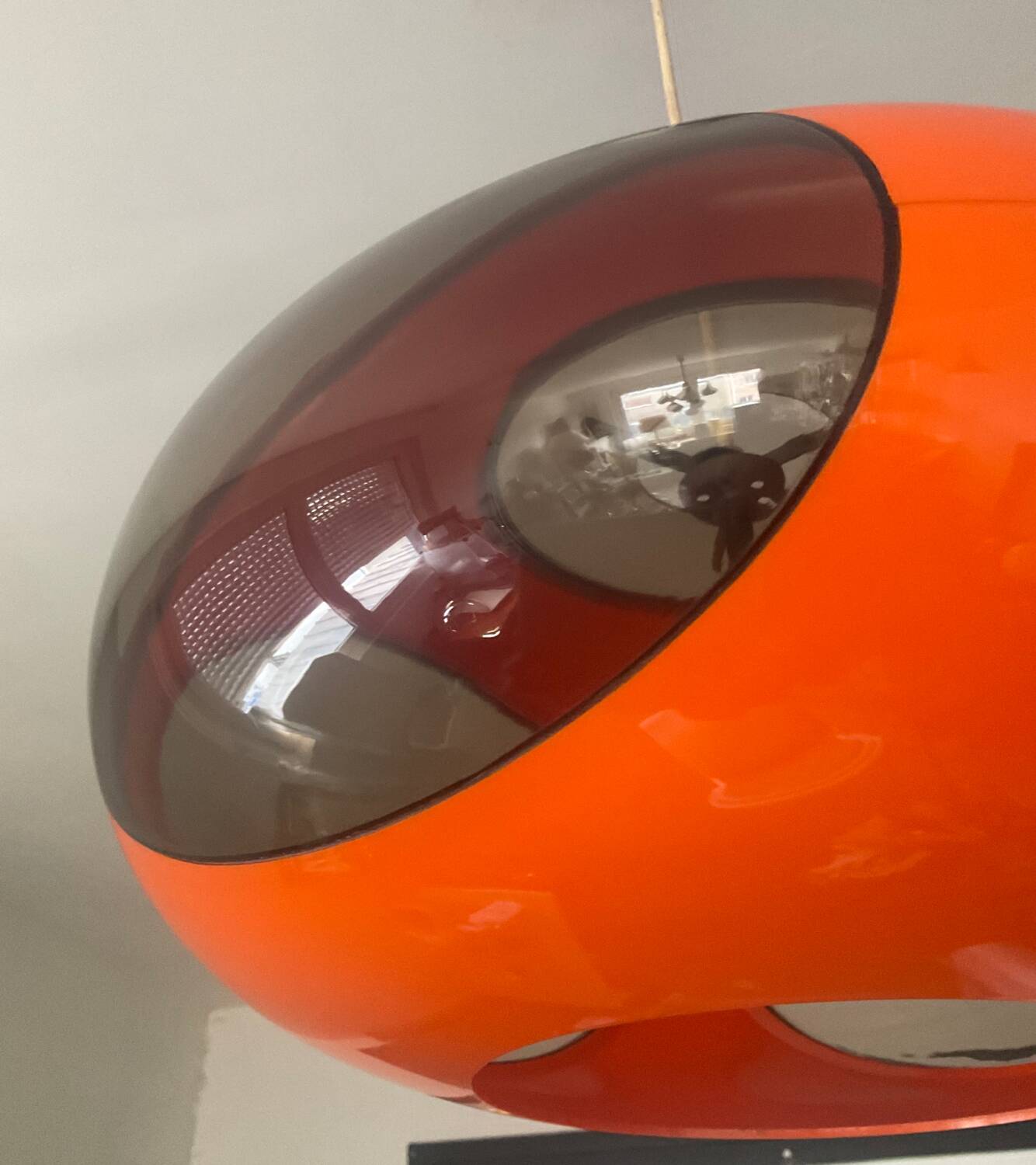 Ufo pendant lamp by Luigi Colani from the 70s