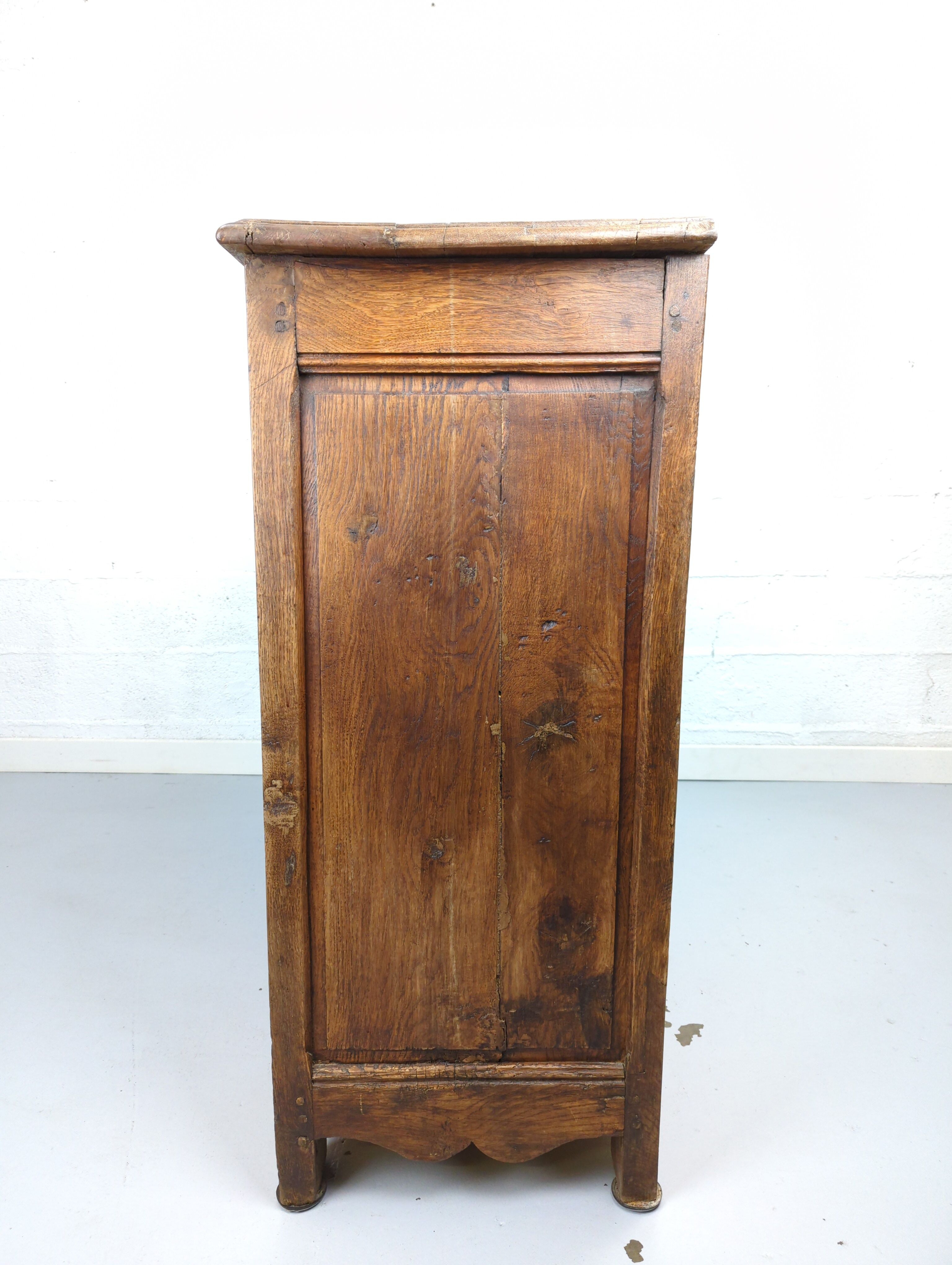 Antique sideboard two oak doors