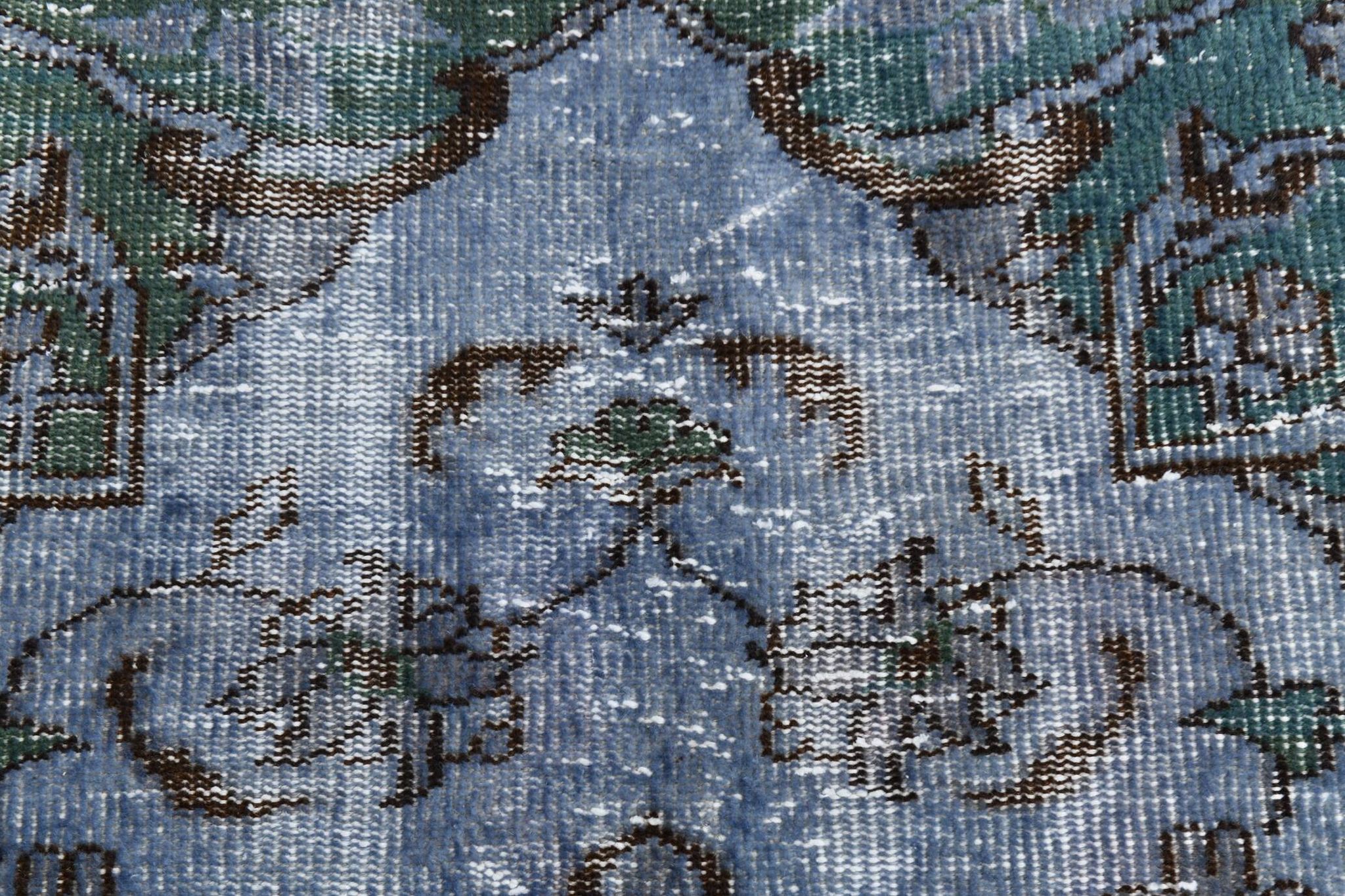 Tapis persan oriental bleu 5x8 153x253 cm SK 23247