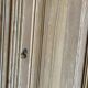 Old wooden grocery store cabinet, display cases and drawers