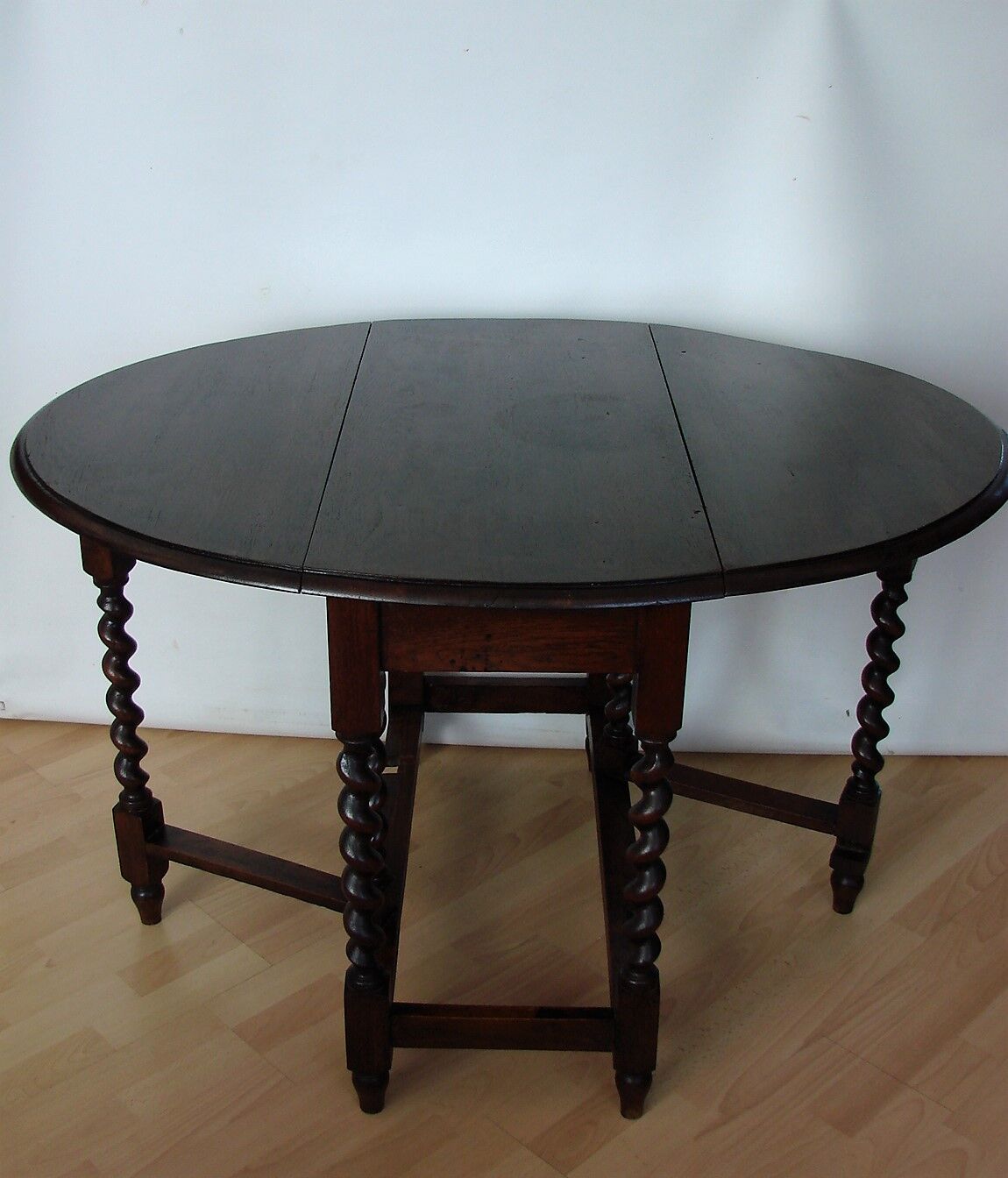 Wooden folding table, 1920s