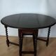 Wooden folding table, 1920s