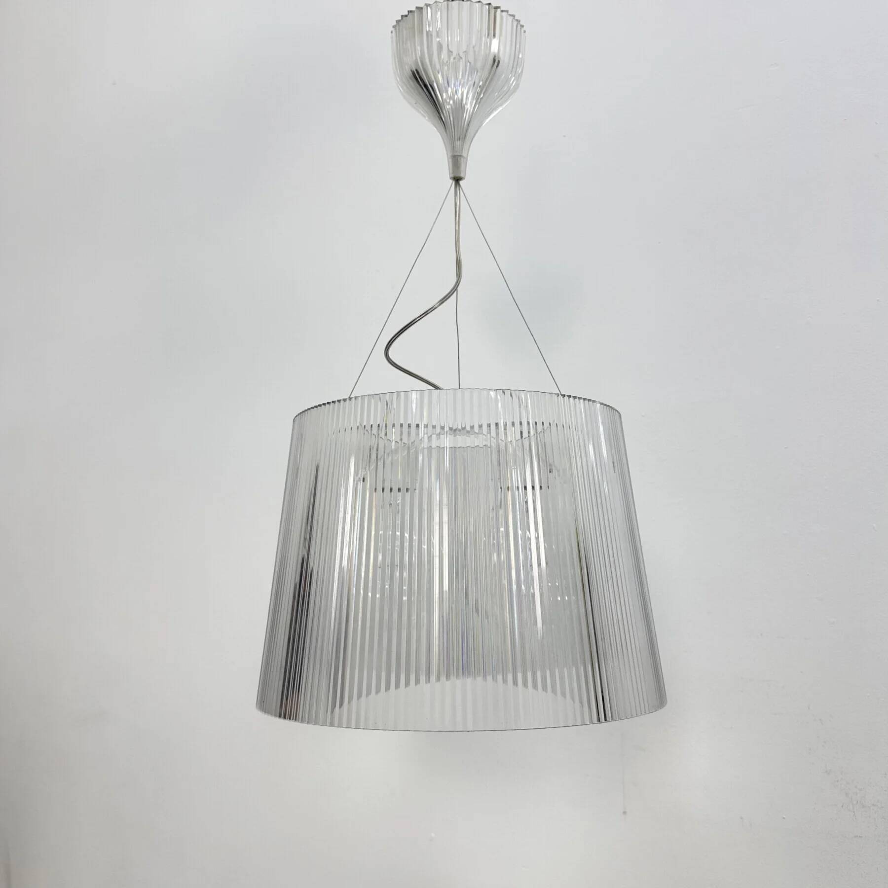 Kartell Gé hanging lamp plexiglass Ferrccio Laviani