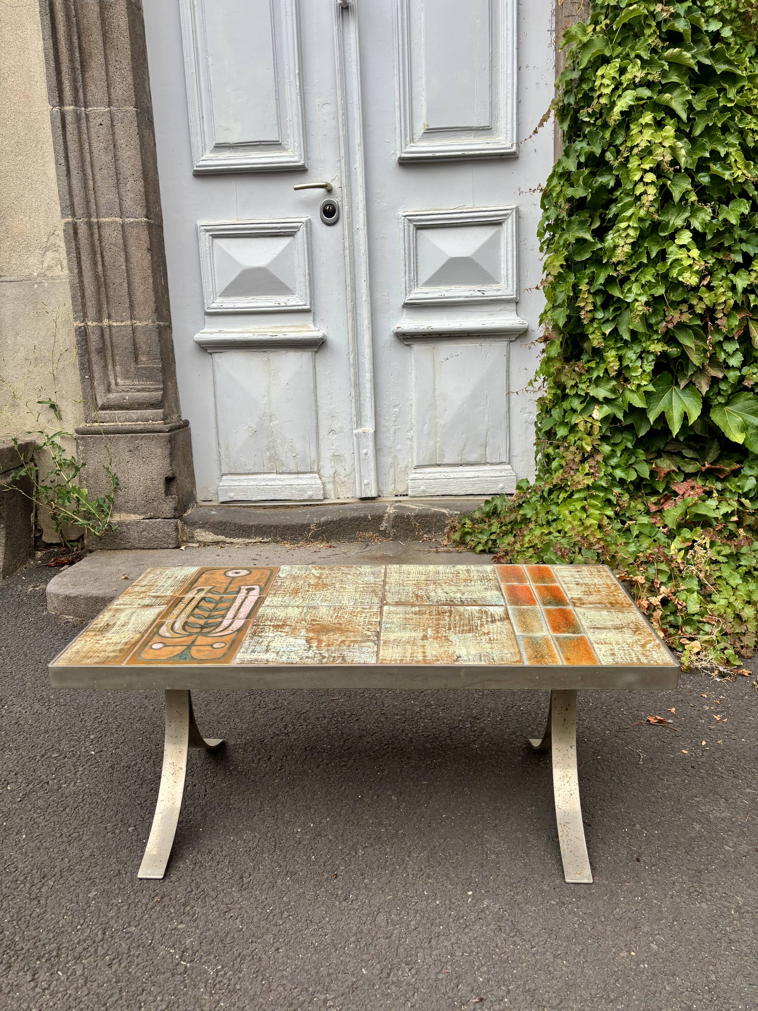 Roche Bobois Gregorieff 1970 vintage coffee table