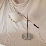 Articulated lamp, plastic and chrome, mushroom, 1970 style
