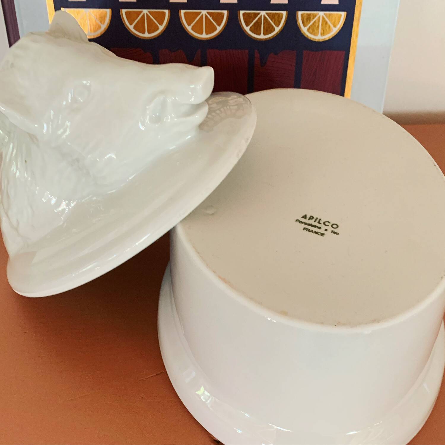 Vintage wild boar terrine