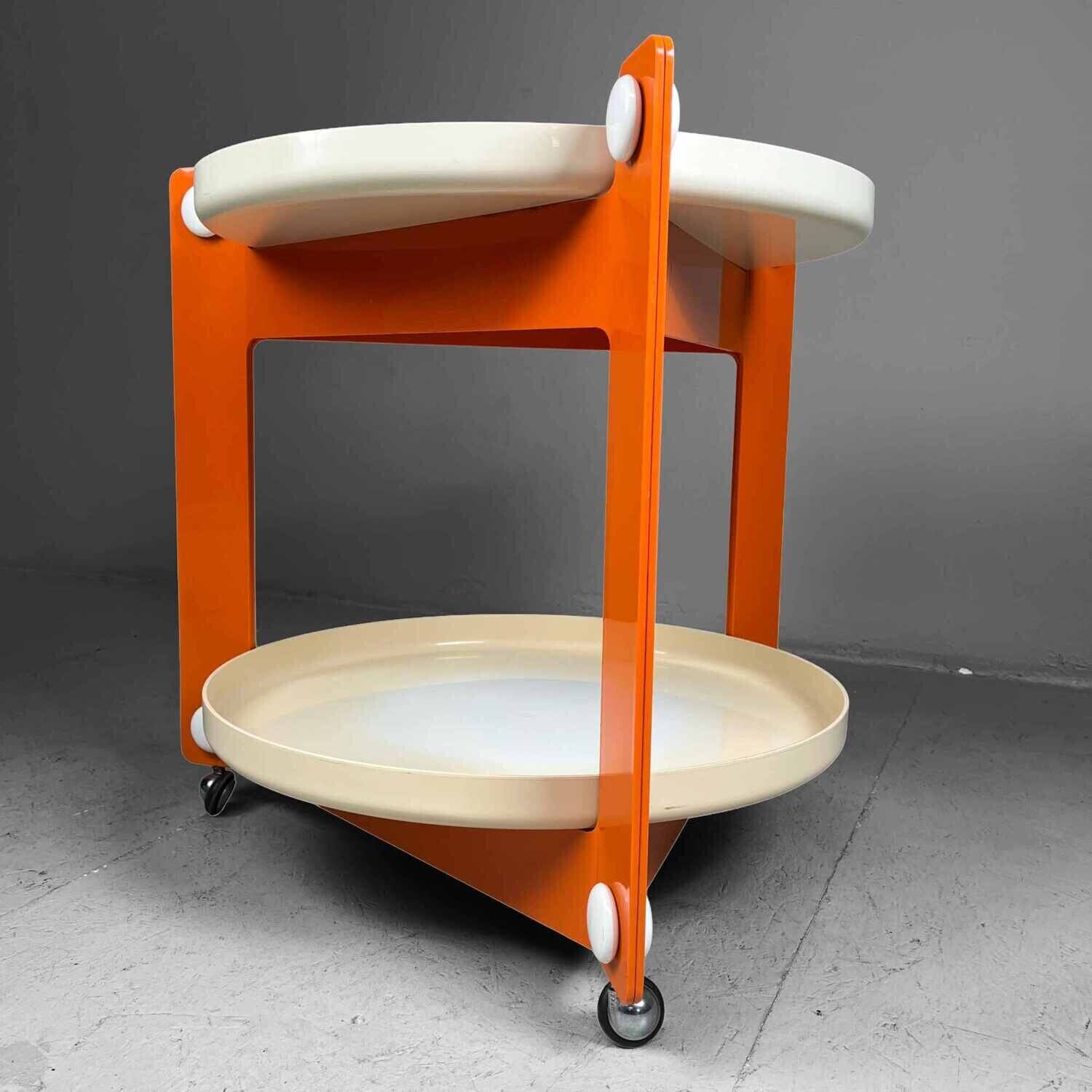 Trolley by Luigi Massoni for Guzzini, Italy