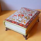 Porcelain box on claw feet