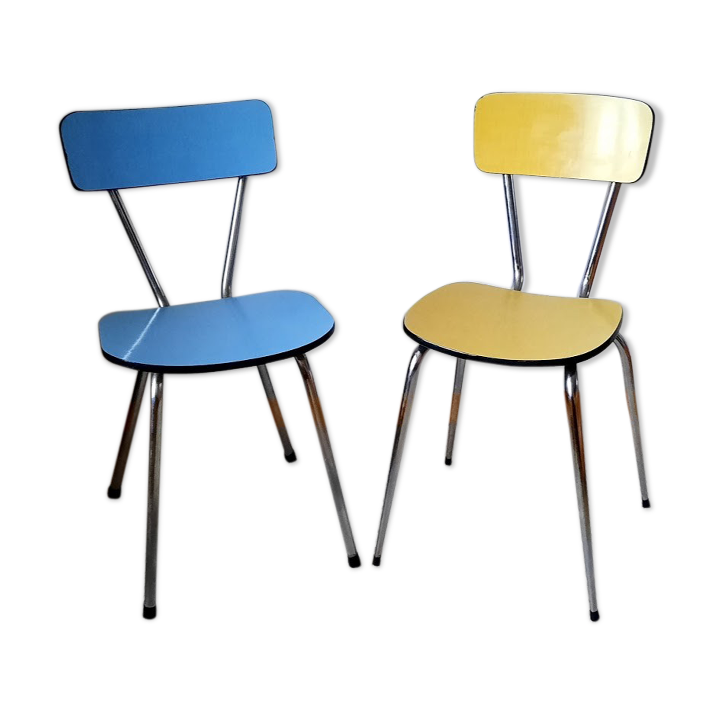 Set of 2 formica chairs