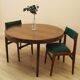 Round rosewood table, 1960, designer: Harry Østergaard, Randers Møbelfabrik