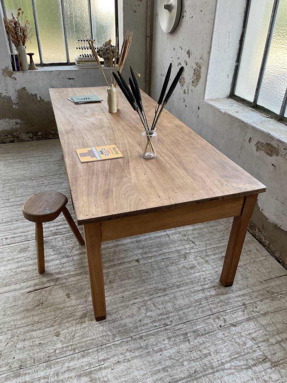 3m beech farm table