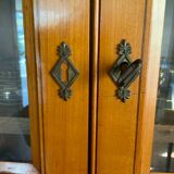 Meuble 2 corps merisier