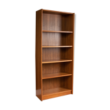 Retro teak mid century 1960s full size bookcase shelving (pair available)