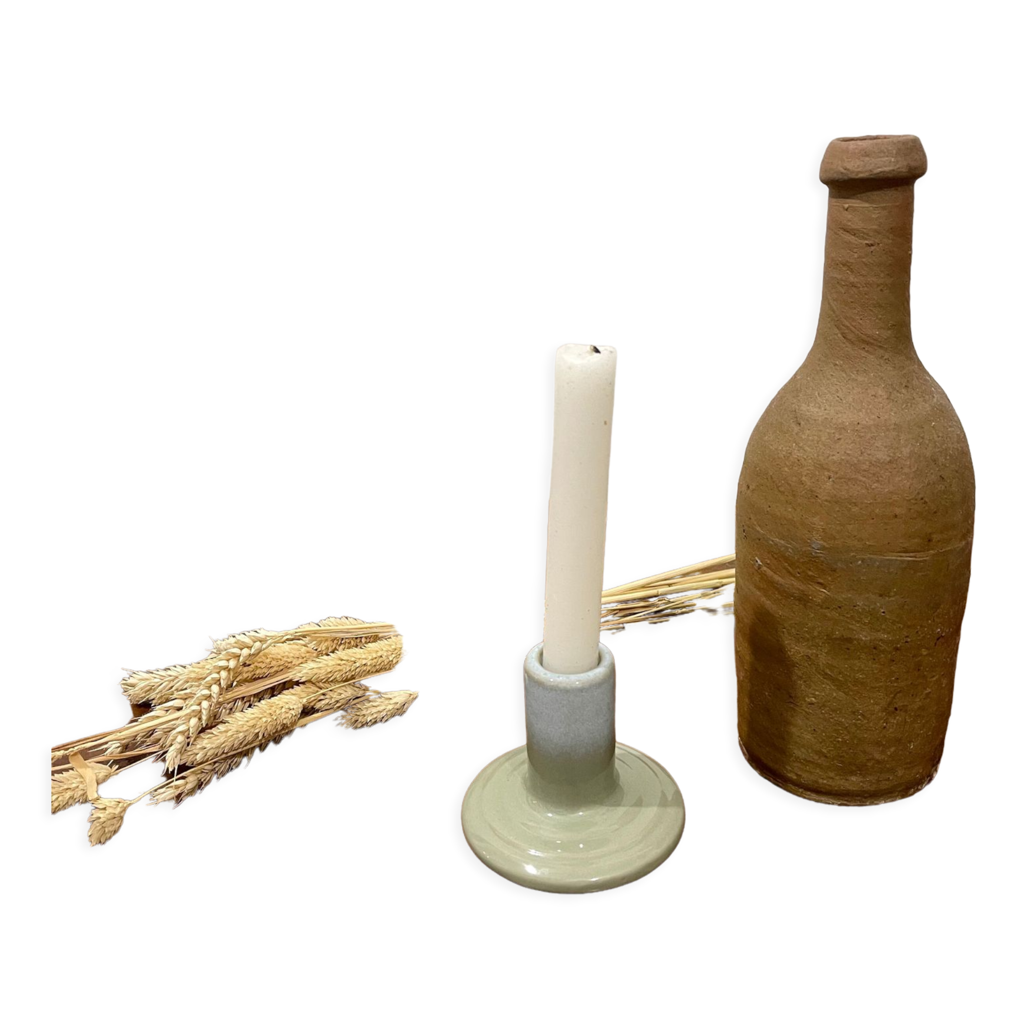 Ceramic candle holder
