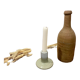 Ceramic candle holder