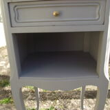 Pair of bedside tables in the style of Louis XV painted.