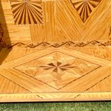 Presentation showcase entirely in marquetry
