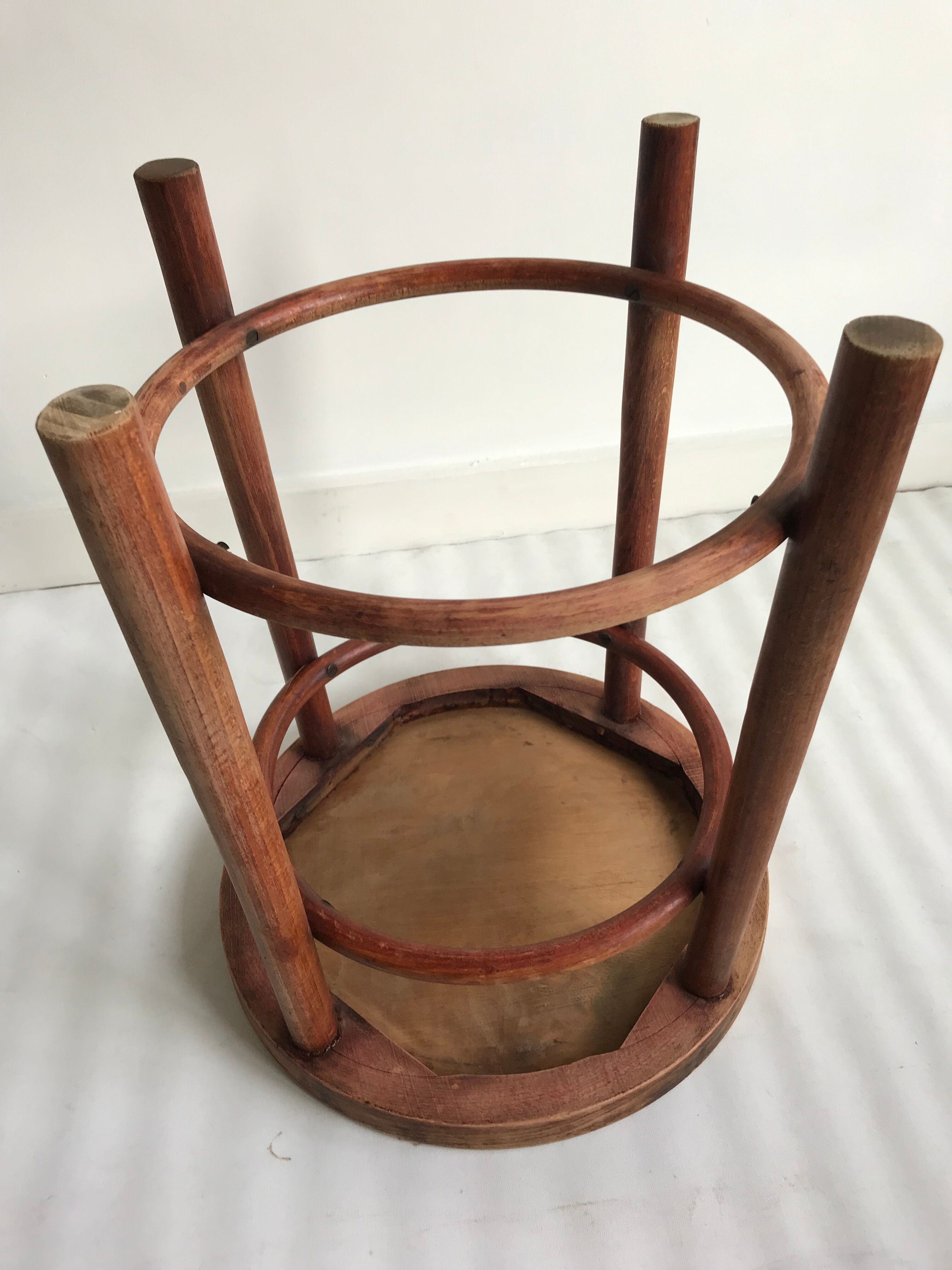 Wooden stool