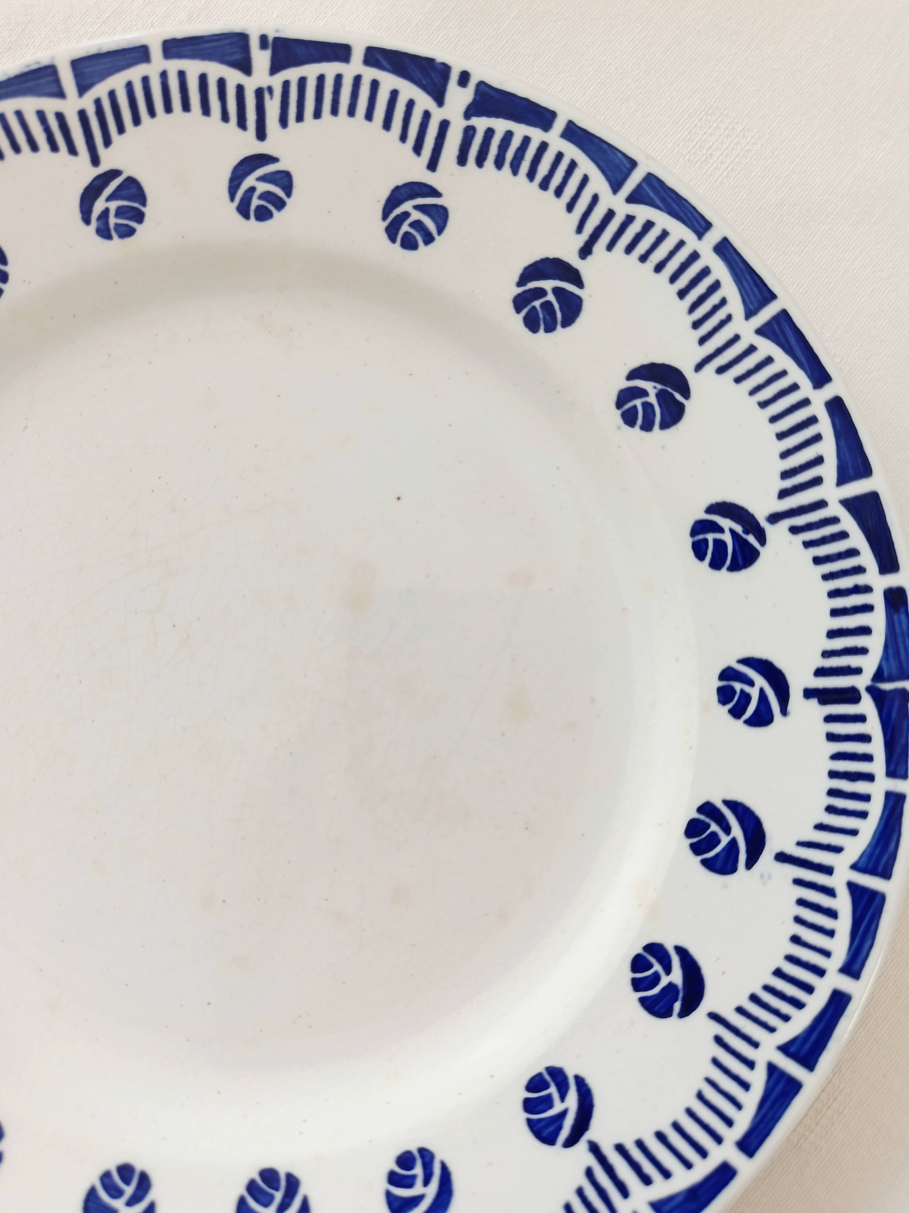 Lot de 5 assiettes a dessert Ceranord